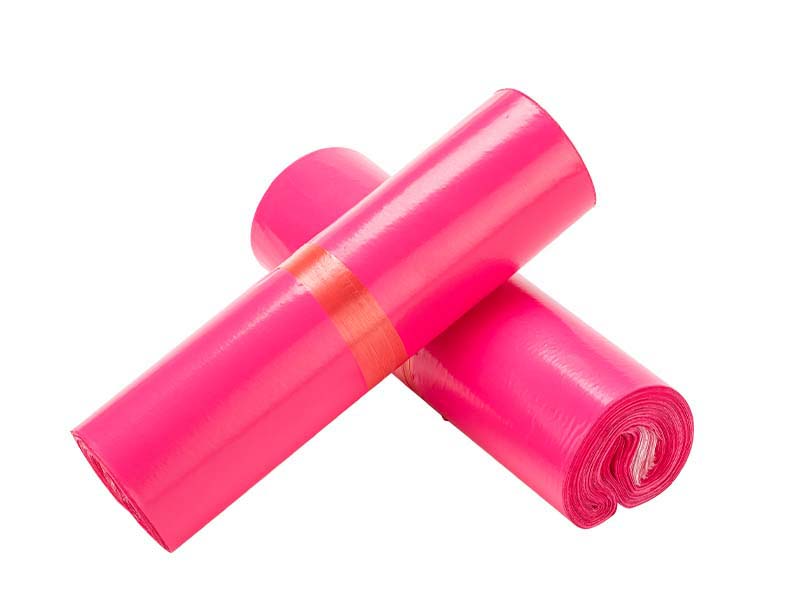 丹棱玫红色快递袋-02